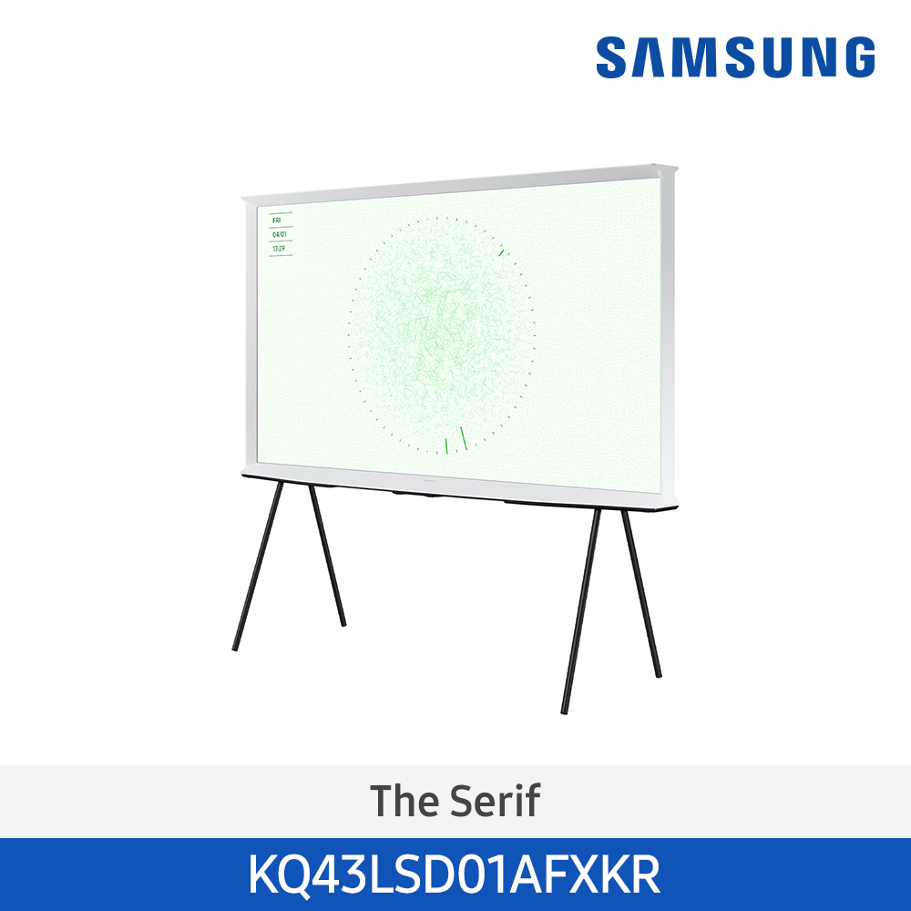 삼성전자 Lifestyle The Serif QLED 4K TV KQ43LSD01AFXKR