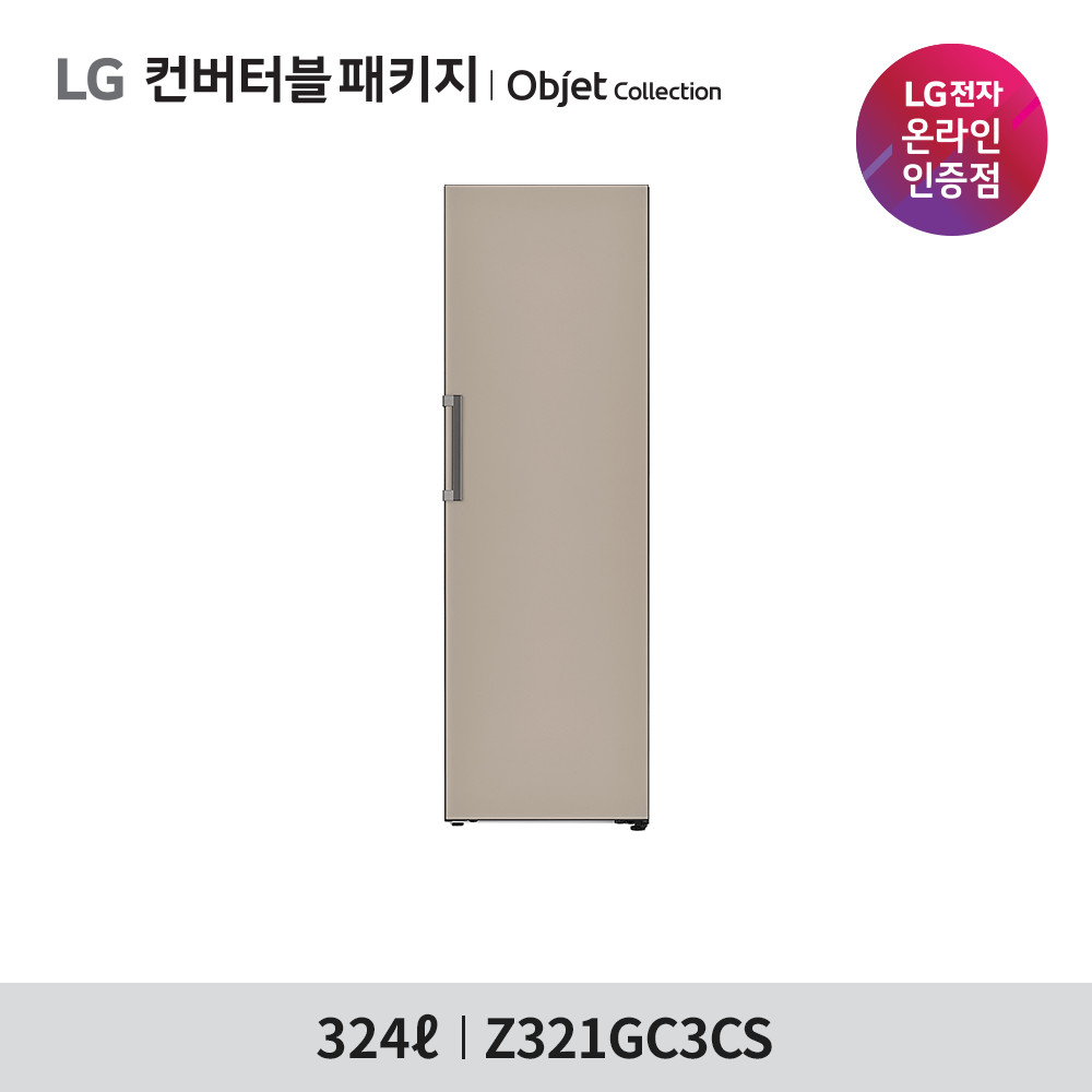 LG전자 컨버터블 패키치 오브제컬렉션 김치냉장고 Z321GB3CS, Z321GP3CS, Z321GC3CS