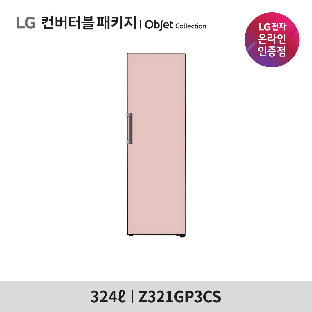 LG전자 컨버터블 패키치 오브제컬렉션 김치냉장고 Z321GB3CS, Z321GP3CS, Z321GC3CS