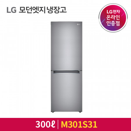 LG전자 모던엣지 냉장고 M301S31