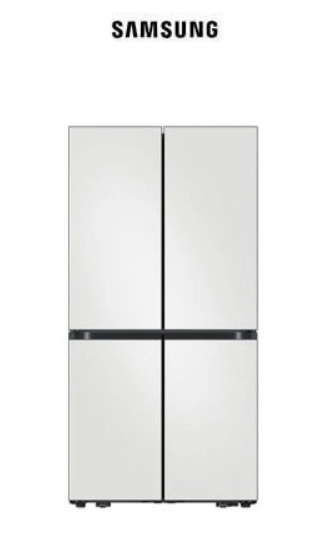 삼성전자 비스포크 AI 하이브리드 4도어 키친핏 냉장고 637L RM70F64R1A