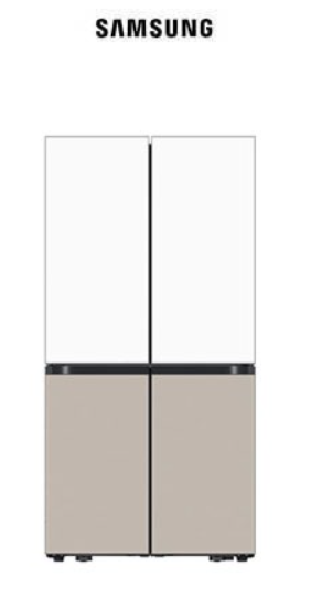 삼성전자 키친핏 냉장고 비스포크AI 냉장고 640L RM70F63R2ZG