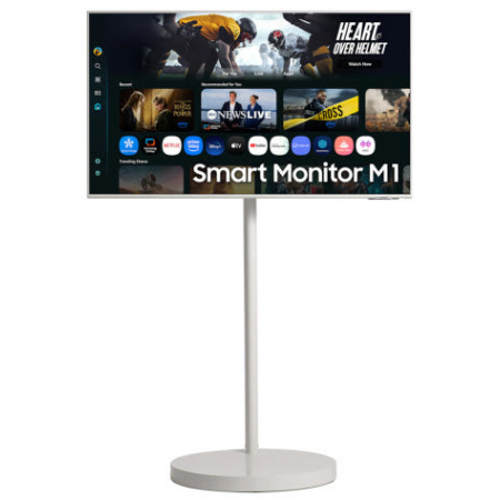 삼성전자 무빙스타일 43인치 스마트모니터 + 스탠드(화이트) LS43FM1E3U-1WB