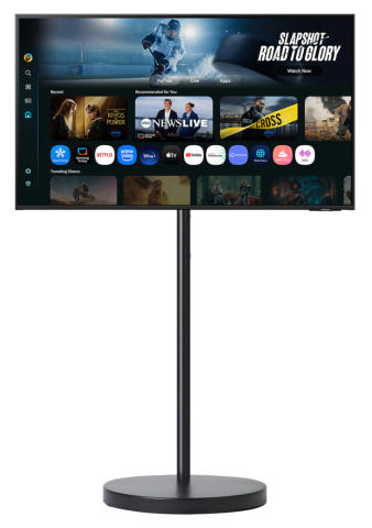 삼성전자 무빙스타일 43인치 스마트모니터 + 스탠드(블랙) LS43FM702U-1BB