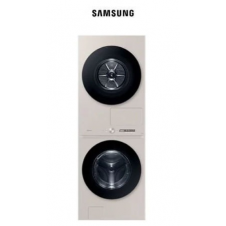 삼성전자 BESPOKE 그랑데 AI 원바디 Top-Fit 세탁기 + 건조기 세트 WF2522HDBBA 25kg + 22kg
