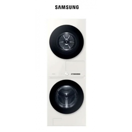 삼성전자 BESPOKE 그랑데 AI 원바디 Top-Fit 세탁기 + 건조기 세트 WF2522HDEEA 25kg + 22kg