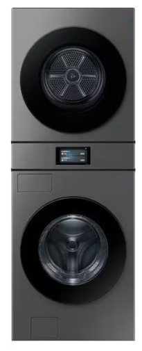 삼성전자 비스포크 그랑데AI 원바디 Top-Fit WH90F2520GBHS 25kg+20kg (다크스틸)