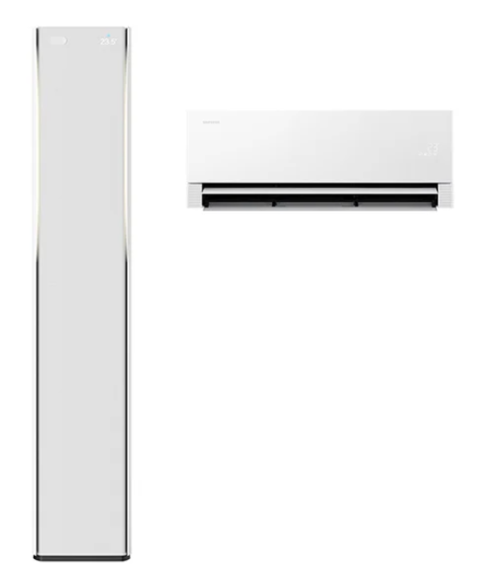 삼성전자 비스포크 AI 무풍콤보 갤러리 프로 청정 2in1 에어컨 19평형+6평형 (에센셜 화이트/에센셜 화이트) AF90H19D38WRS