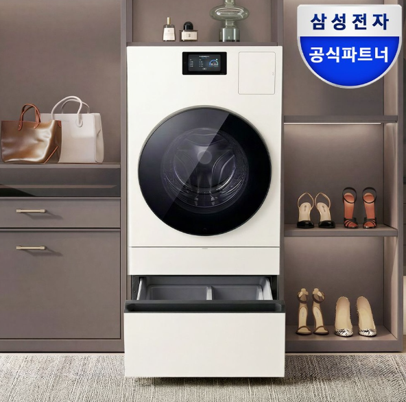 삼성전자 WD90F25CHYN1 AI콤보+수납함패키지 25+18kg 그레이지
